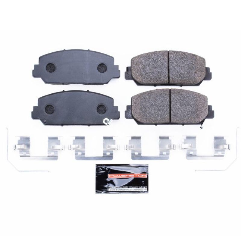 Power Stop 16-19 Acura ILX Front Track Day Brake Pads-thumbmail-1