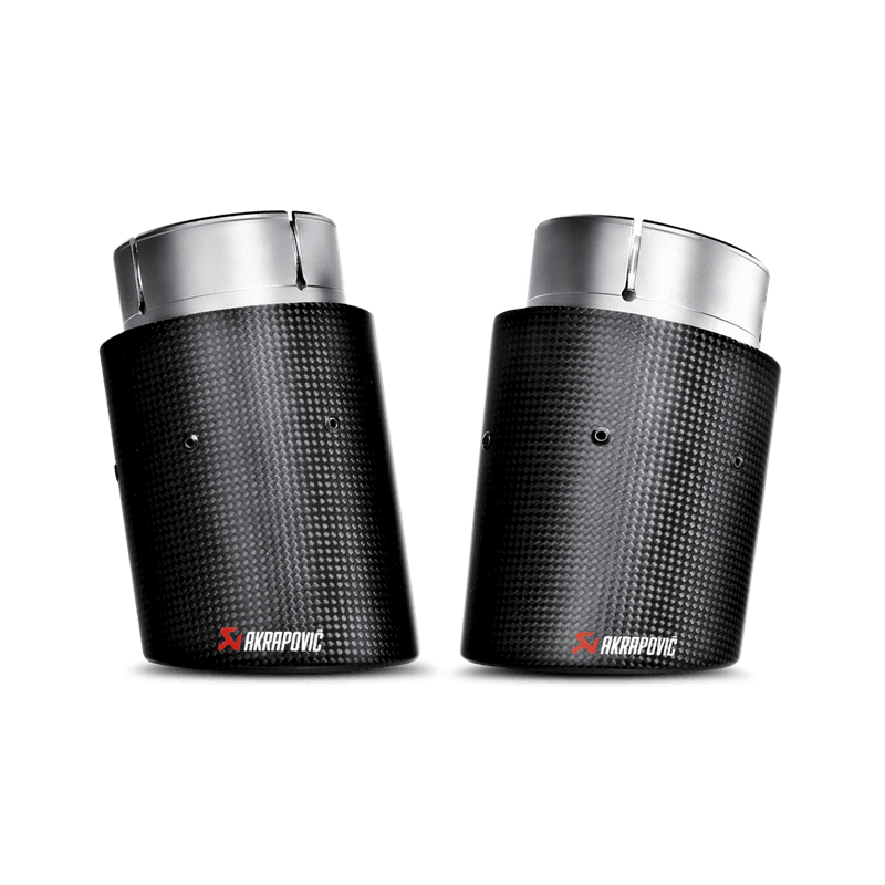 Akrapovic 16-17 BMW 340i (F30 F31) Evolution Line Cat Back (SS) w/ Carbon Tips (Req. Link Pipe)-thumbmail-3