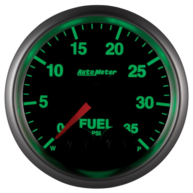 Autometer Elite 2-1/16in 0-35 PSI Fuel Pressure Stepper Motor w/ Peak & Warn-thumbmail-2