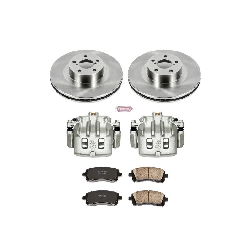 Power Stop 02-03 Subaru Impreza Front Autospecialty Brake Kit w/Calipers-thumbmail-1