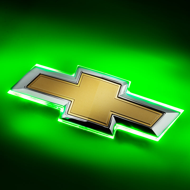 Oracle 16-19 Chevrolet Camaro Illuminated Bowtie - Dual Intensity - Green-thumbmail-1