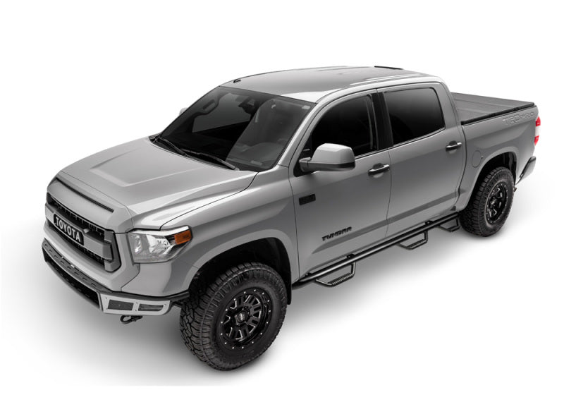 N-Fab Nerf Step 15-17 GMC - Chevy Canyon/Colorado Crew Cab 5ft Bed - Tex. Black - Bed Access - 3in-thumbmail-4