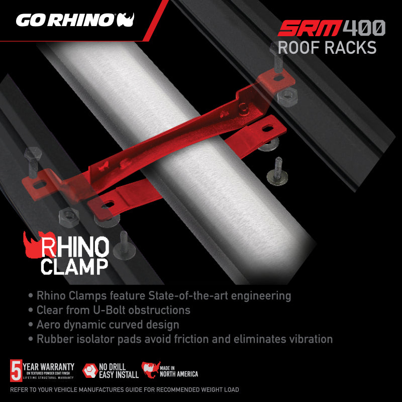 Go Rhino SRM 400 Roof Rack - 68in