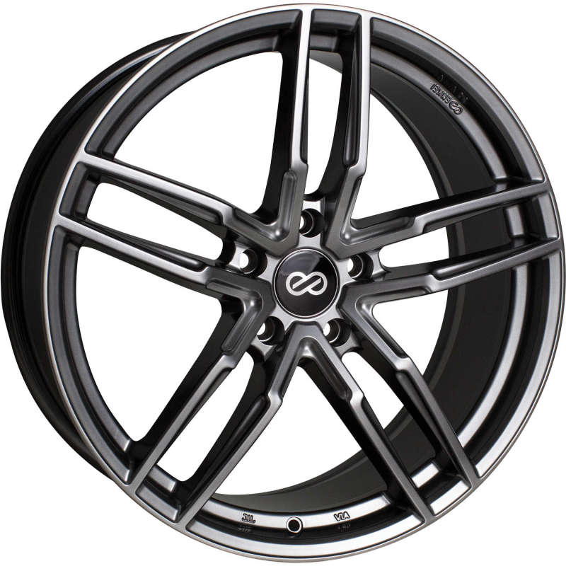 Enkei SS05 20x8.5 5x120 40mm Offset 72.6mm Bore Hyper Grey Wheel-thumbmail-1