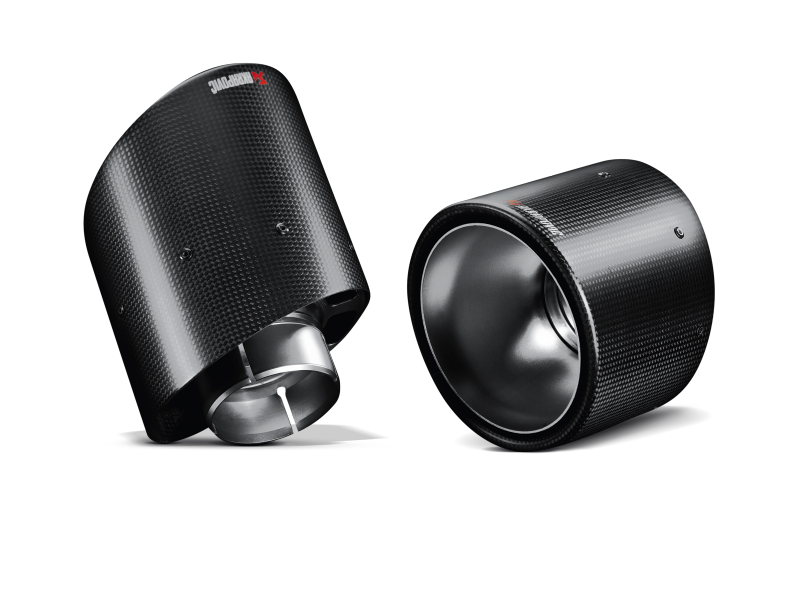 Akrapovic 08-14 Mitsubishi Lancer Evolution Tail Pipe Set (Carbon)-thumbmail-2