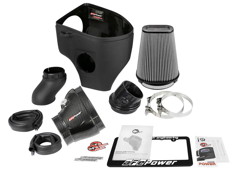 aFe Magnum Force Stage-2 Track Series Carbon Fiber AIS w/Pro Dry S Media-18 Dodge Challenger V8-6.2L-thumbmail-3