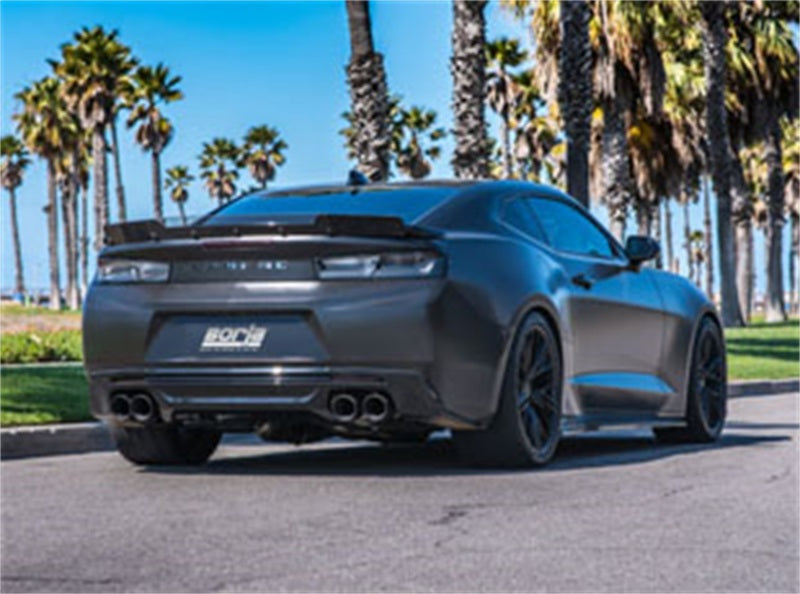 Borla 2016-2018 Chevrolet Camaro SS AT/MT RWD Ceramic Black S-Type Exhaust (w/ Dual Mode Valves)-thumbmail-2
