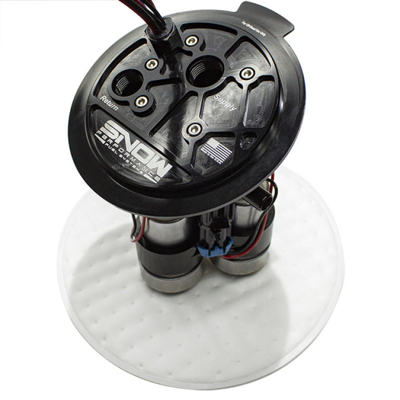 Snow 2015+ Dodge Hellcat/Demon/Redeye Standard Version Fuel Hat - Dual Pump-thumbmail-1
