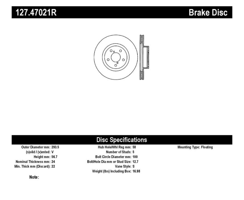 StopTech Slotted & Drilled Sport Brake Rotor-thumbmail-3