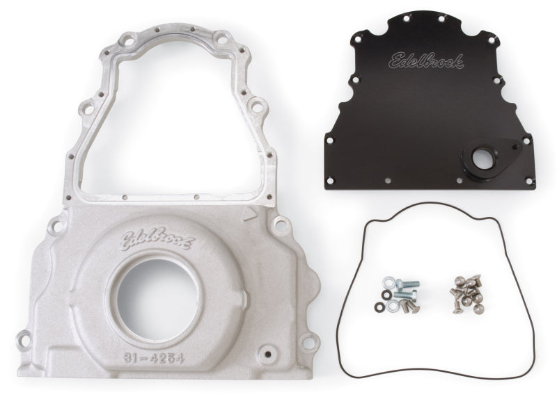 Edelbrock Timing Cover 2-Piece for GM Gen 4 Ls-Series-thumbmail-1