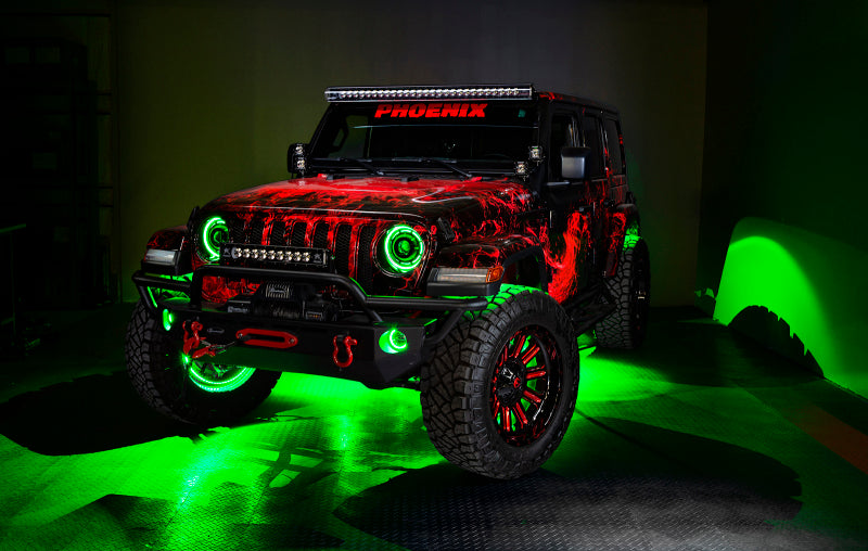 Oracle LED Illuminated Wheel Rings - ColorSHIFT No Remote - ColorSHIFT No Remote-thumbmail-4