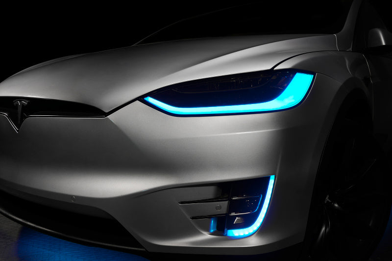 ORACLE Lighting 16-21 Tesla Model X Dynamic ColorSHIFT Headlight & Fog Light DRL Upgrade Kit-thumbmail-4