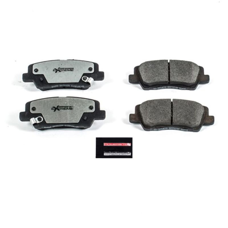 Power Stop 13-18 Cadillac ATS Rear Z26 Extreme Street Brake Pads w/Hardware-thumbmail-1
