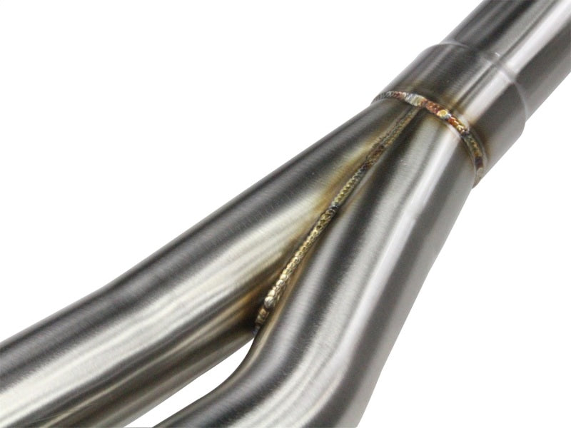 aFe 20-21 Audi A4 L4-2.0L (t) MACH Force-Xp 3in to 2-1/2in Stainless Steel Cat-Back Exhaust System-thumbmail-4