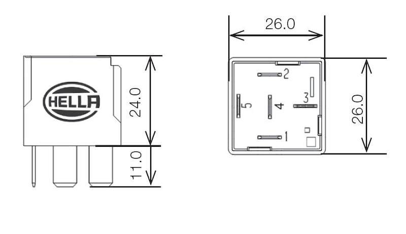 Hella Relay 24V 10/20A Spdt Res-thumbmail-2