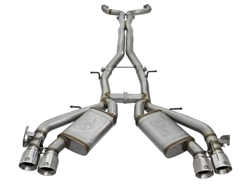 aFe MACHForce XP 3in 304 Stainless Steel Cat-Back Exhaust 16-17 Chevy Camaro SS V8-6.2L-thumbmail-3