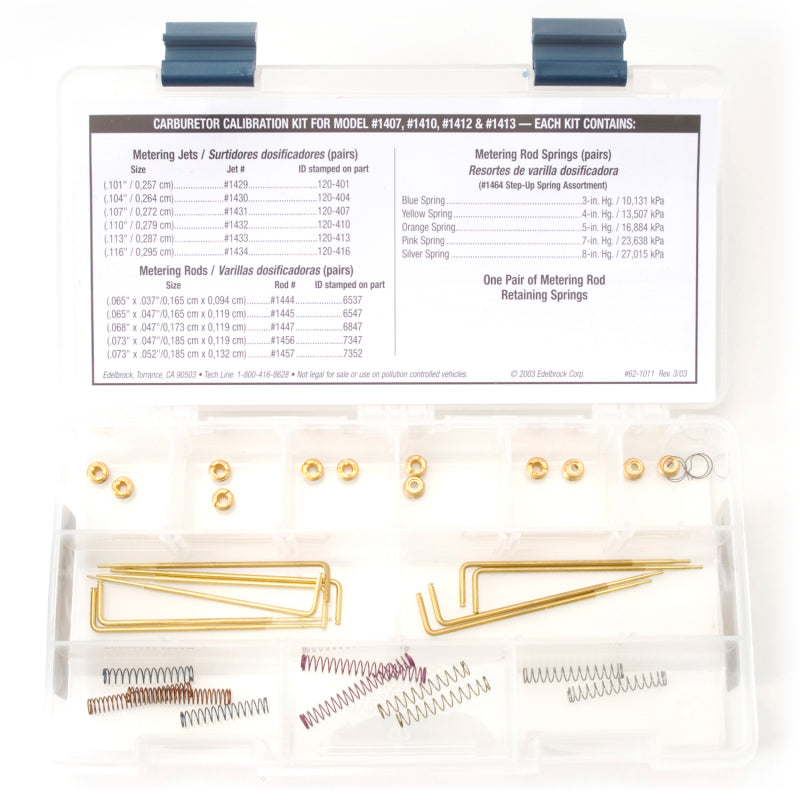 Edelbrock Jet / Rod Kit for 1407/1410/1412/1413-thumbmail-3