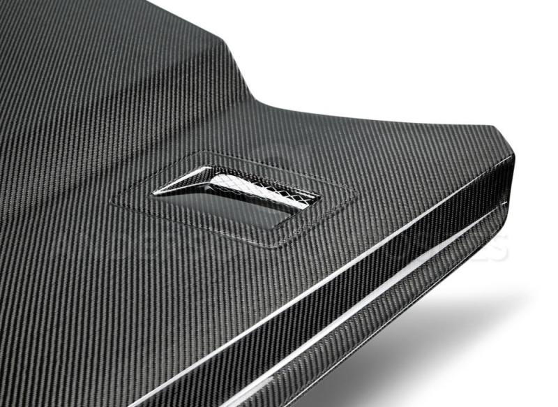 Anderson Composites 15-17 Ford Mustang (Excl. GT350/GT350R) Type-G Double Sided Hood-thumbmail-2