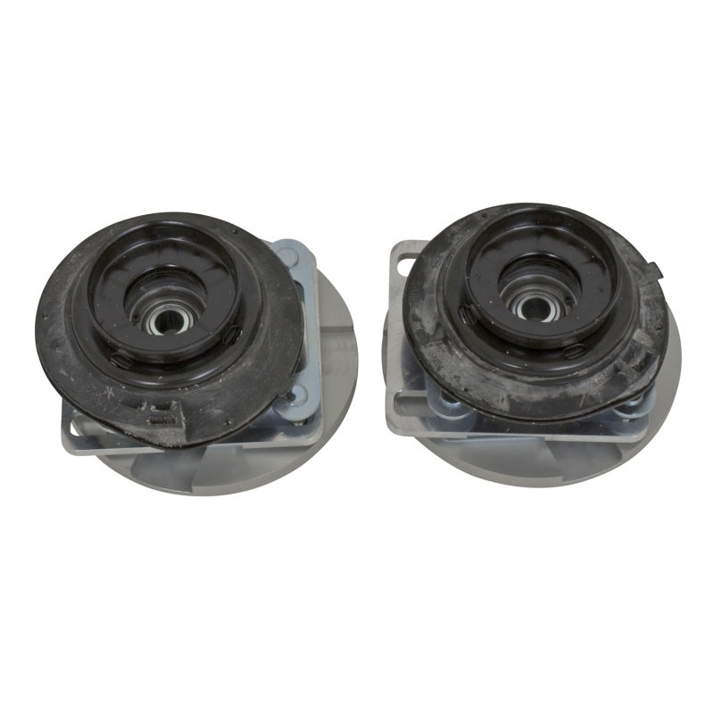 BBK 05-14 Mustang Caster Camber Plate Kit - Silver Anodized Finish-thumbmail-5