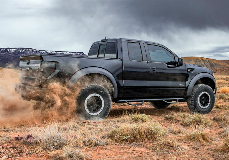 N-Fab Nerf Step 15-17 GMC - Chevy Canyon/Colorado Ext. Cab - Tex. Black - Cab Length - 3in-thumbmail-6