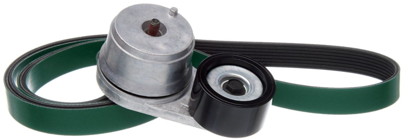 Gates 05-07 International/Navistar 5600i Cummins ISX Diesel Serpentine Belt Kit-thumbmail-1