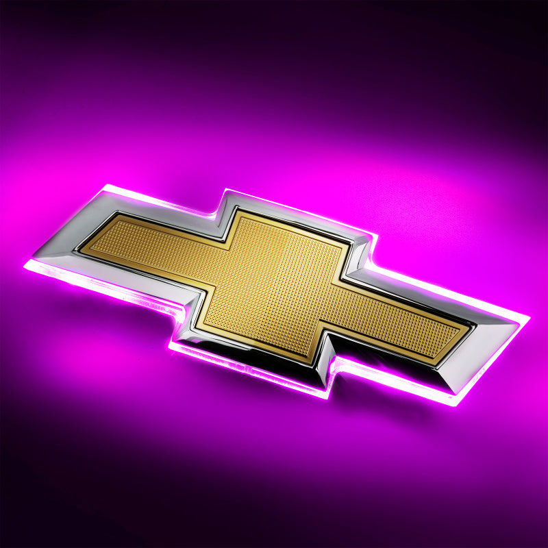 Oracle 16-19 Chevrolet Camaro Illuminated Bowtie - Dual Intensity - Pink-thumbmail-5