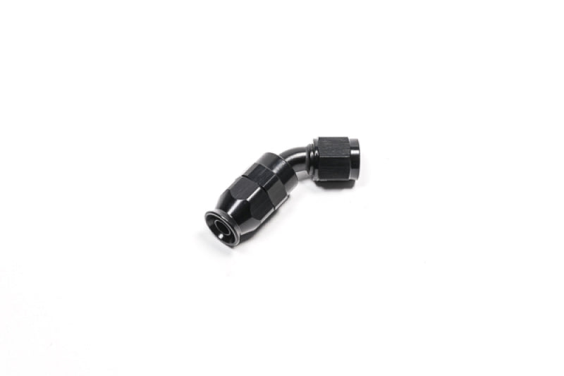 Radium Engineering -6AN 45 Degree PTFE Hose End - Black-thumbmail-1