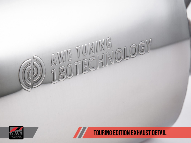 AWE Tuning Mk5 Jetta 2.0T - GLI Touring Edition Exhaust - Diamond Black Tips-thumbmail-1
