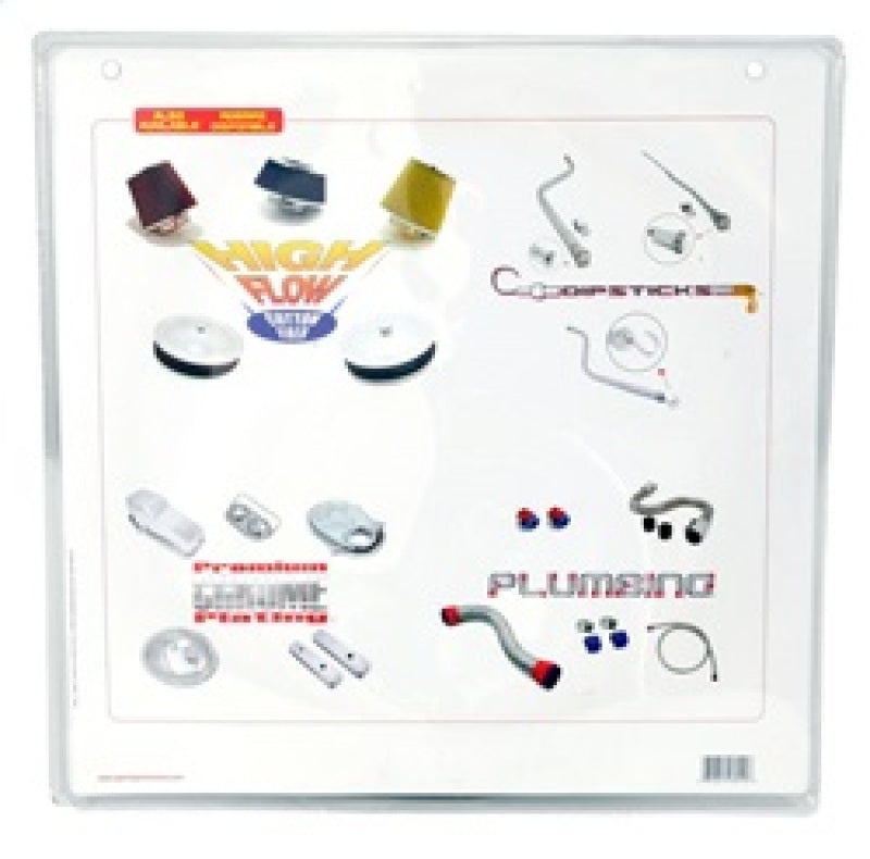 Spectre Round Air Filter 14in. x 3in. - White (Paper)-thumbmail-3