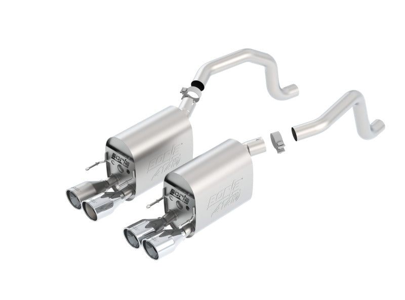 Borla 09-12 Chevy Corvette C6 Coupe/Convertible 6.2L 8cyl Aggressive ATAK Exhaust-thumbmail-1