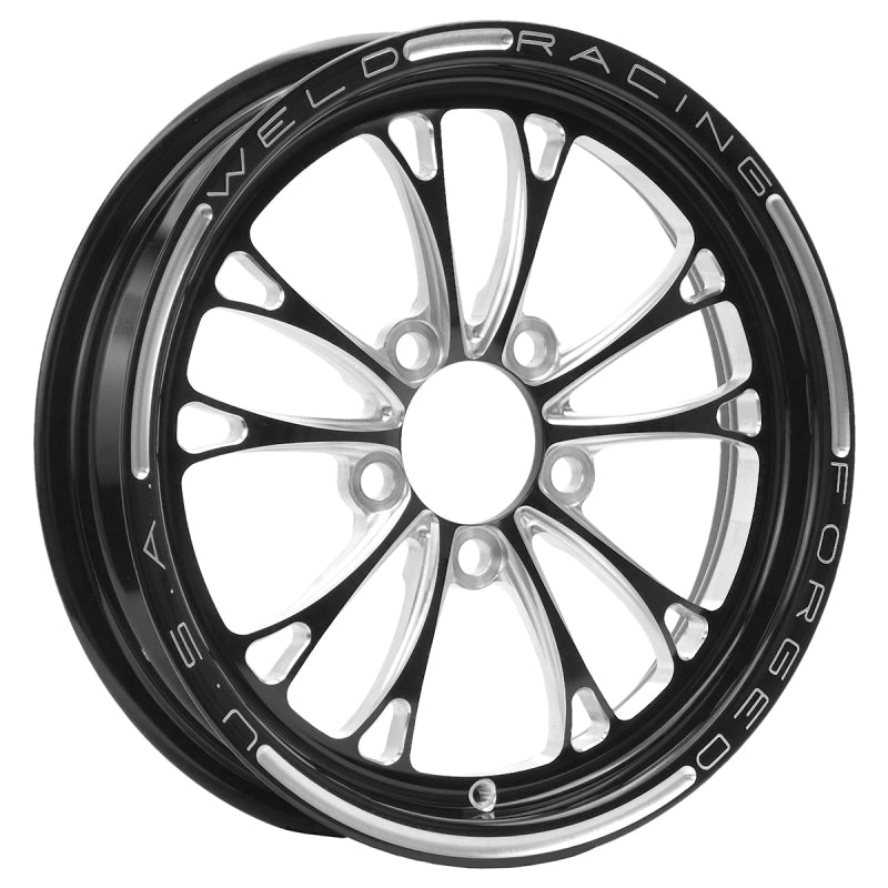 Weld V-Series 1-Piece 15x3.5 / 5x4.5 BP / 2.25in. BS Black Wheel - Non-Beadlock-thumbmail-1