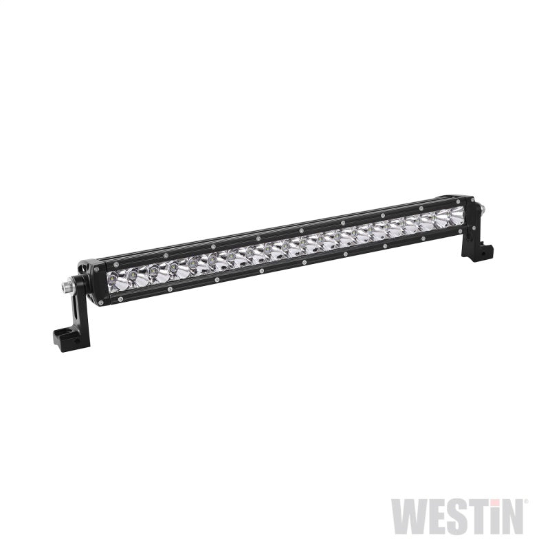 Westin Xtreme LED Light Bar Low Profile Single Row 20 inch Flood w/5W Cree - Black-thumbmail-4