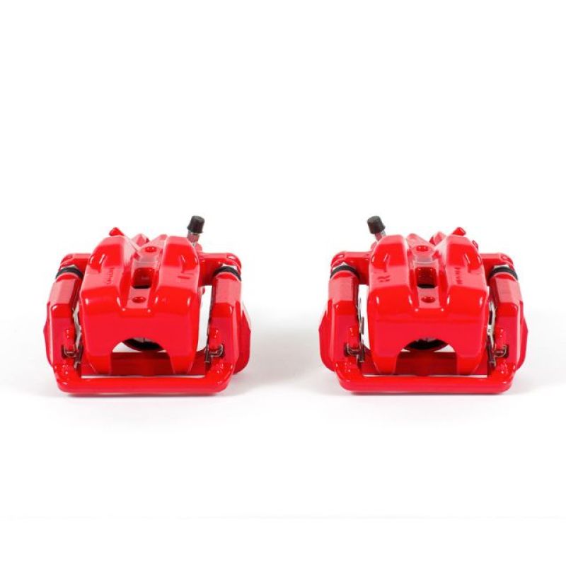 Power Stop 06-15 Mazda MX-5 Miata Rear Red Calipers w/Brackets - Pair-thumbmail-1