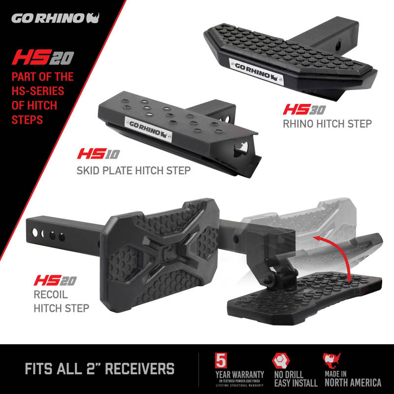 Go Rhino HS-20 Hitch Bumper Step-thumbmail-3
