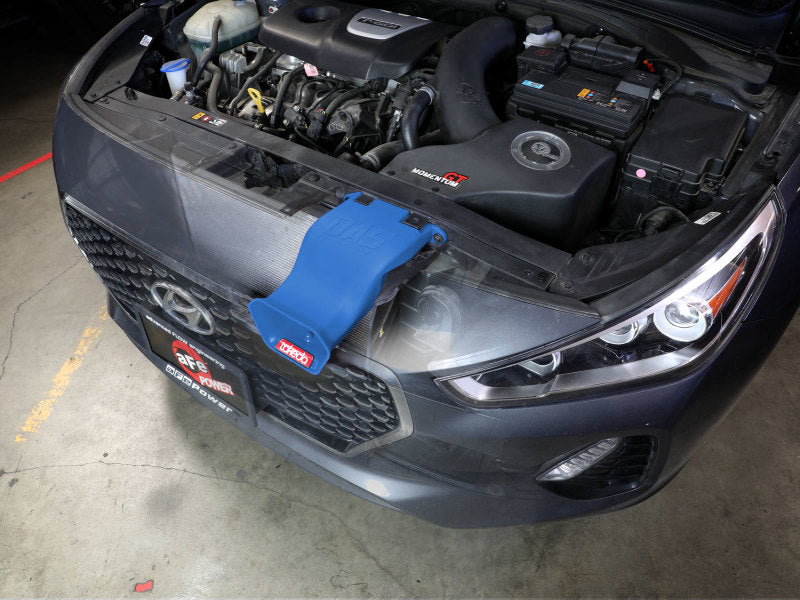aFe 18-20 Hyundai Elantra GT L4-1.6L (t) Takeda Momentum Dynamic Air Scoop - Blue-thumbmail-2