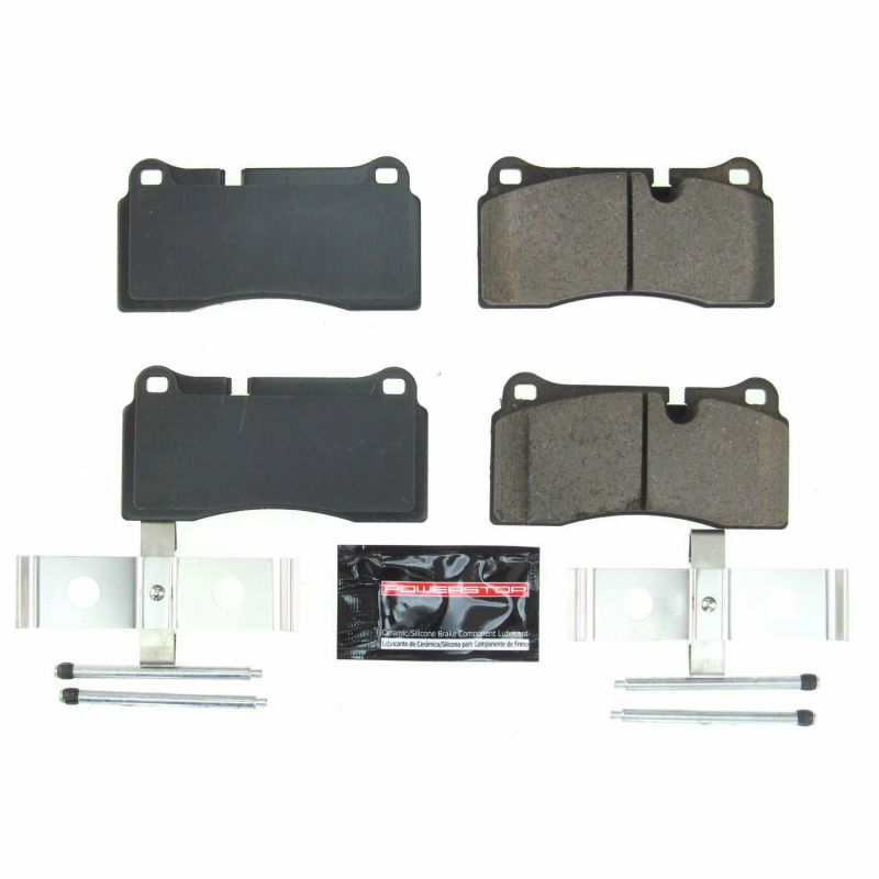 Power Stop 08-12 Audi R8 Rear Z23 Evolution Sport Brake Pads w/Hardware-thumbmail-1