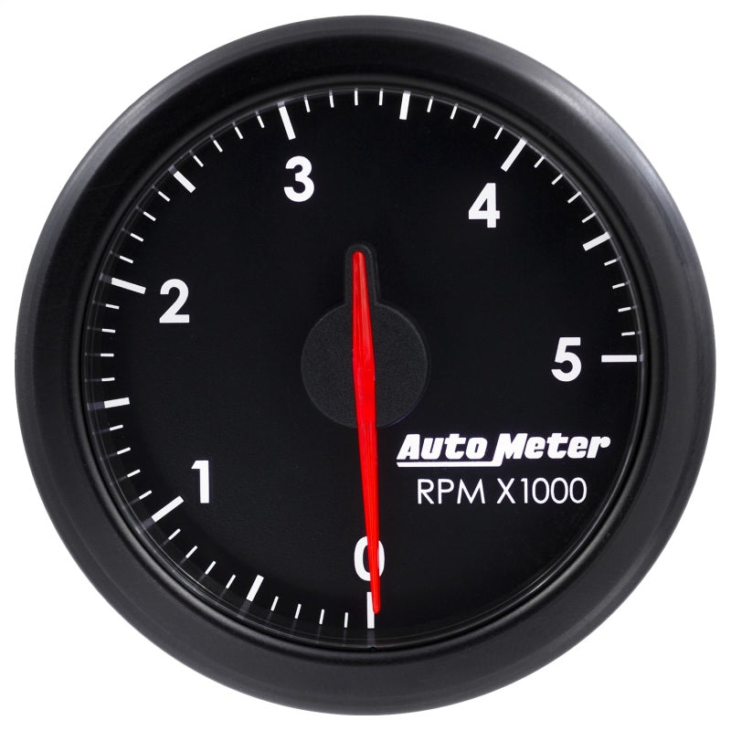 Autometer Airdrive 2-1/6in Tachometer Gauge 0-5K RPM - Black-thumbmail-1