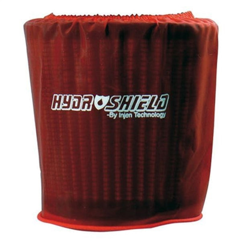 Injen Red Water Repellant Pre-Filter fits X-1010 X-1011 X-1017 X-1020 5in Base/5in Tall/4in Top-thumbmail-1