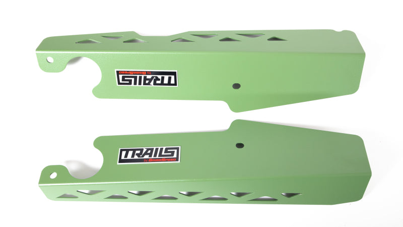 GrimmSpeed 2018+ Subaru Crosstrek TRAILS Fender Shrouds - Green-thumbmail-1