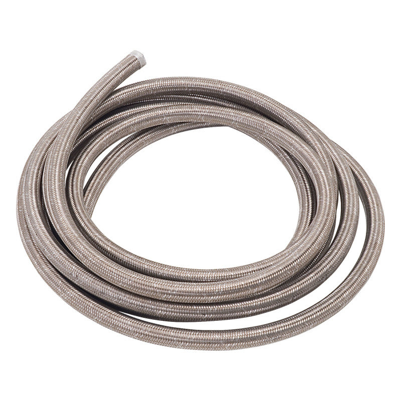 Russell Performance -8 AN ProFlex Stainless Steel Braided Hose (Pre-Packaged 10 Foot Roll)-thumbmail-1