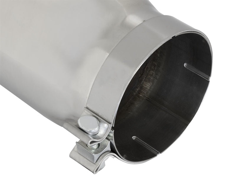 aFe MACHForce-Xp 5in Inlet x 6in Outlet x 15in length Polished Exhaust Tip-thumbmail-2