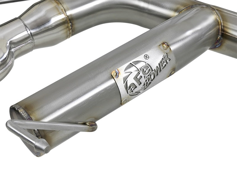 aFe MACHForce XP 08-13 BMW 135i L6-2.0L N54/N55 3in. 304 SS Axle-Back Exhaust w/Polished Tips-thumbmail-2