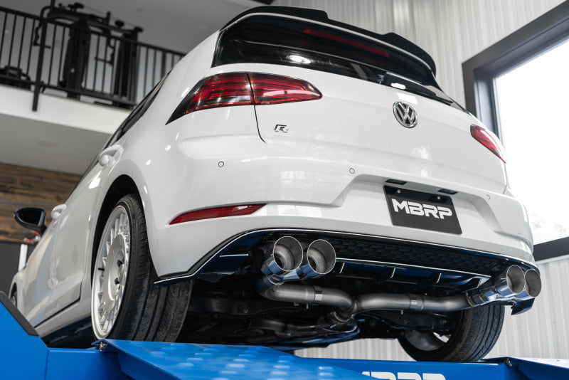 MBRP 15-19 VW Golf R 3in Cat Back Single Exit Exhaust Pro Series w/ Valve Delete - T304-thumbmail-6
