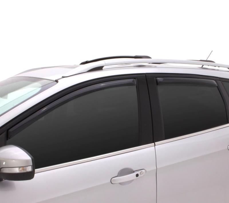 AVS 16-18 Kia Optima (Excl. Hybrid Models) Ventvisor Front & Rear Window Deflectors 4pc - Smoke-thumbmail-8