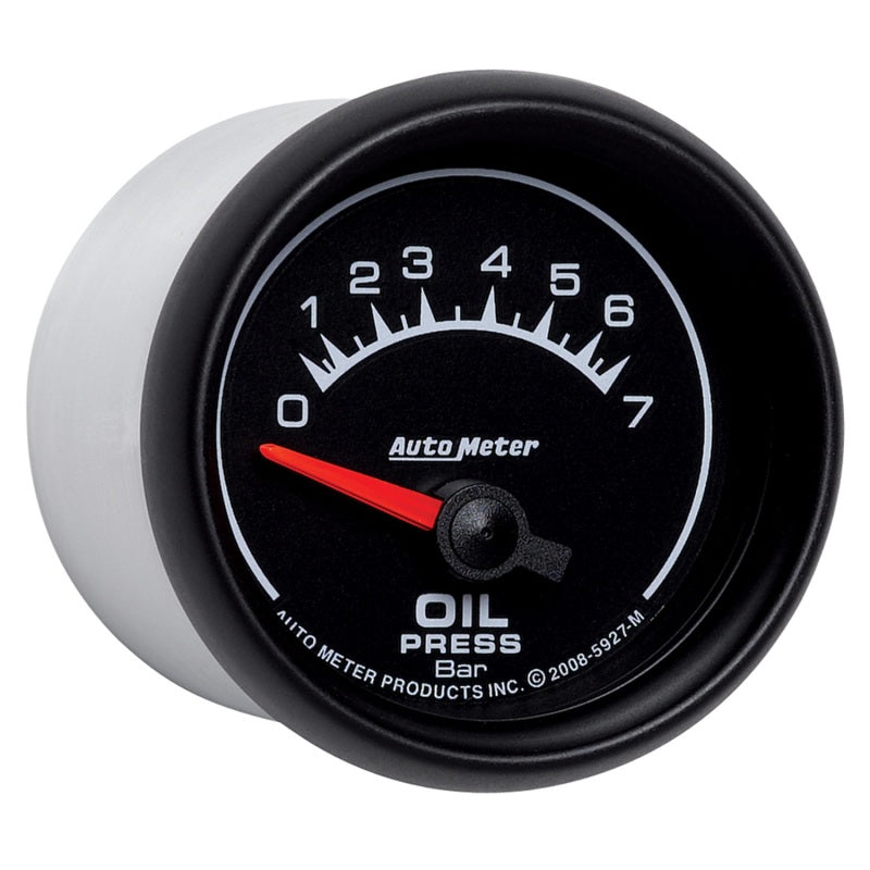 Autometer ES 52.4mm 0-7 Bar Oil Pressure SSE Gauge-thumbmail-2