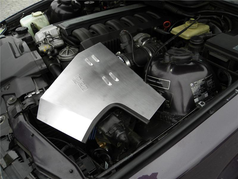 Injen 92-99 BMW E36 323i/325i/328i/M3 3.0L Polished Air Intake w/ Heat-Shield and Louvered Top Cover-thumbmail-1