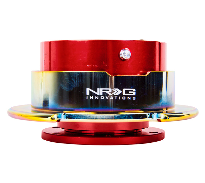 NRG Quick Release Gen 2.5 - Red Body / Neochrome Ring-thumbmail-1