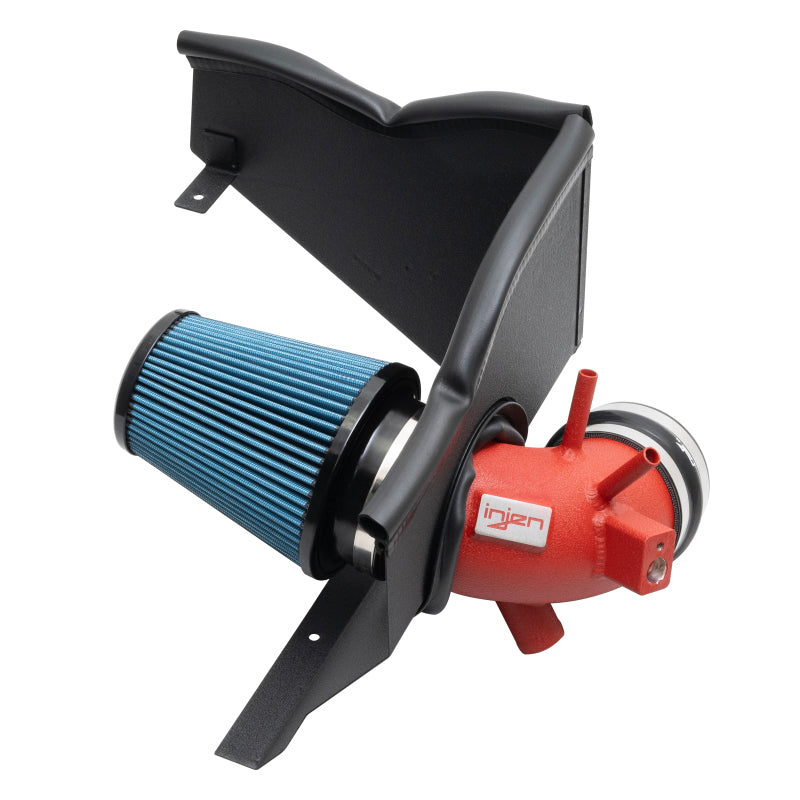 Injen 22-23 Kia Stinger 2.5L Turbo L4 Wrinkle Red Short Ram Tuned Intake System-thumbmail-1