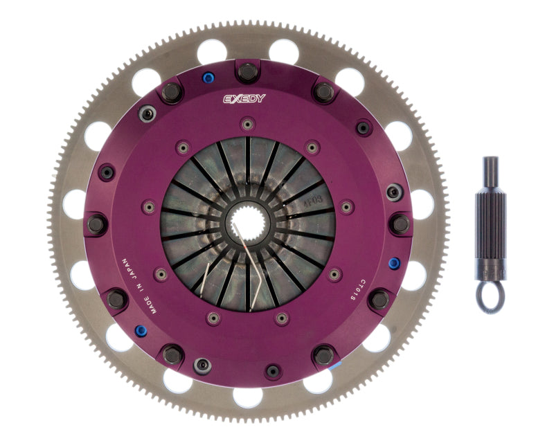Exedy 2010-2015 Chevrolet Camaro SS V8 Hyper Twin Cerametallic Clutch Strap Drive Type Sprung Disc-thumbmail-2
