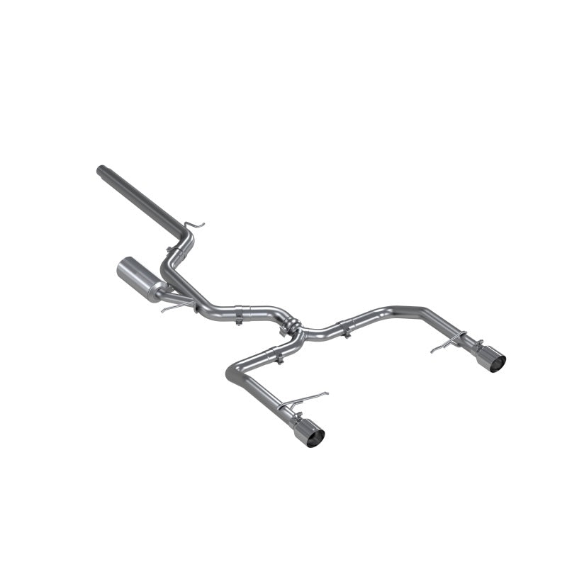 MBRP 19-21 VW Jetta GLI T304 SS 3in Cat-Back Dual Rear Exit Exhaust-thumbmail-1
